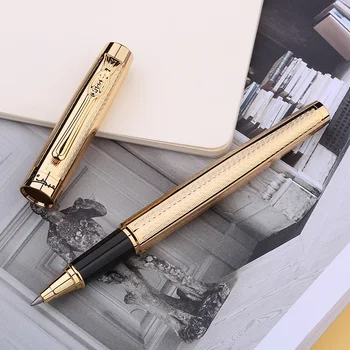 Picasso 933 Металлическая ручка-роллер Avignon Fine 0,5 мм Золотой зажим для Письма, подписи, ручка для офиса, бизнес-школы, подарок для дома