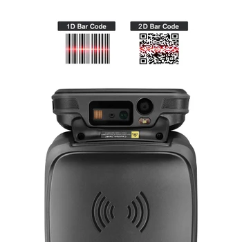 RUGLINE Прочный КПК Ручной Android Сканер штрих-кодов 2D NFC 4G WiFi Сборщик данных UHF RFID Считыватель 4G RAM 64G ROM 13-мегапиксельная Камера