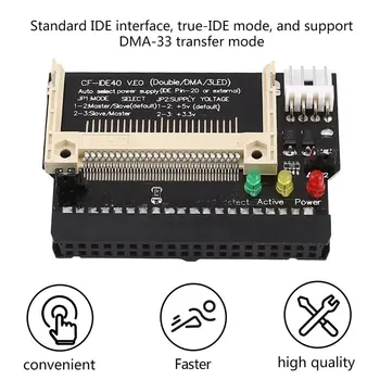 Адаптер CF to 40Pin IDE Конвертер Compact Flash CF to 3.5 Female 40 Pin IDE Загрузочная карта Прямая поставка