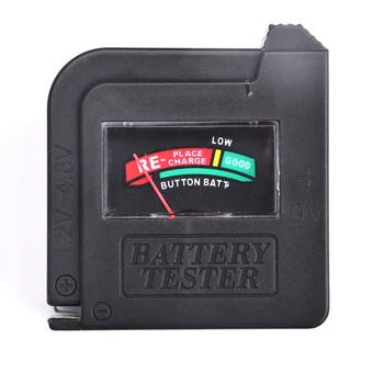 Тестер батареи BT860 Ручной легкий универсальный тестер напряжения батареи, монитор для кнопочной ячейки 1,5 В/AA/AAA/9 В