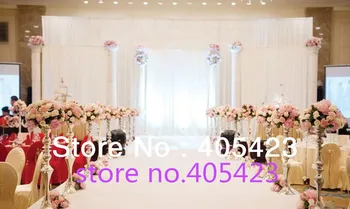 центральное украшение свадьбы, подставка для свадебного стола, дорожный поводок, полка для цветов, Высота: 65 см (без цветов) 10 шт./лот